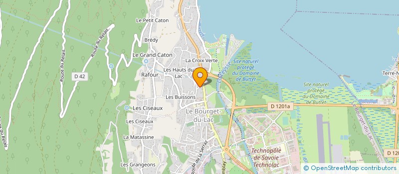 localisation de l'entreprise MONSIEUR FABRICE BOLLON  SONNAZ