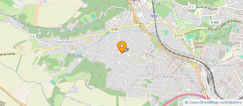 localisation de l'entreprise MONSIEUR FABRICE BOLO  IGNY