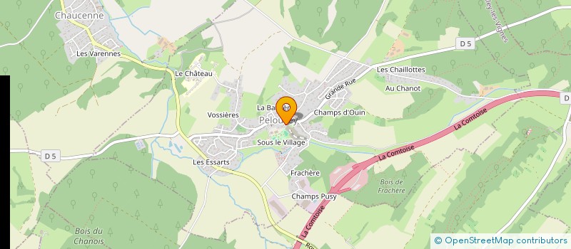 localisation de l'entreprise MONSIEUR FABRICE BONNAMY à PLACEY