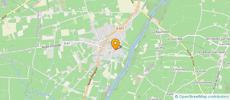 localisation de l'entreprise MONSIEUR FABRICE BONNENFANT à JONQUIERES