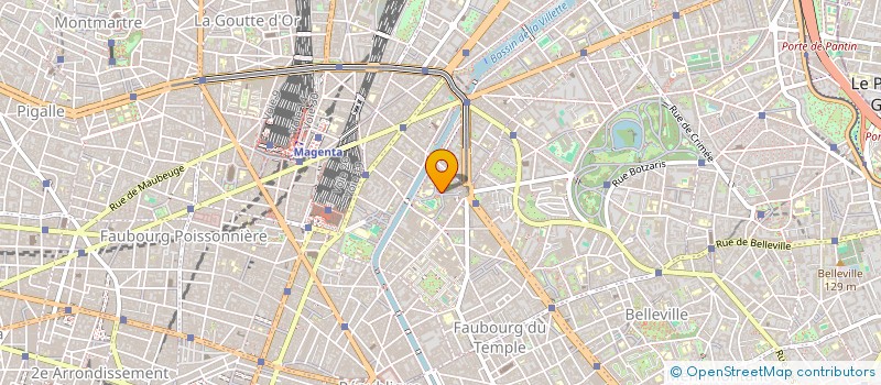 localisation de l'entreprise MONSIEUR FABRICE BONNIOT  PARIS