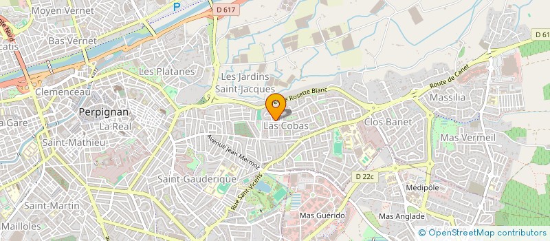 localisation de l'entreprise MONSIEUR FABRICE BONU à PERPIGNAN