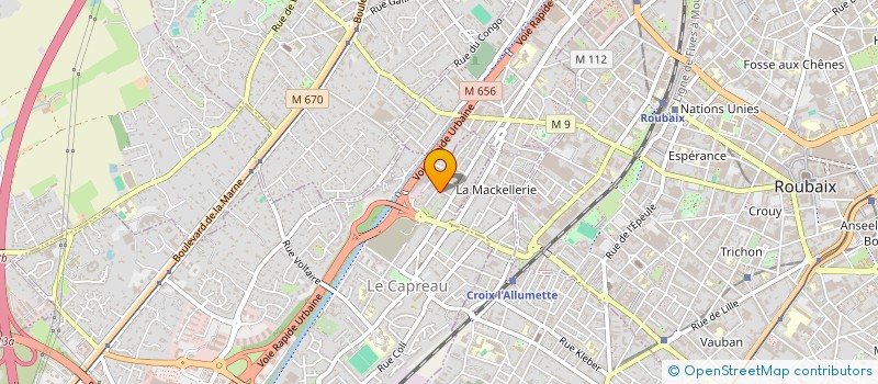 localisation de l'entreprise MONSIEUR FABRICE BOOGAERTS à RENNES