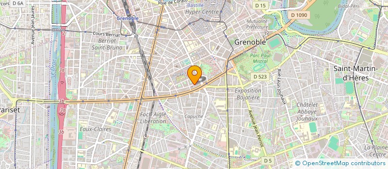 localisation de l'entreprise MONSIEUR FABRICE BORDIGA  GRENOBLE