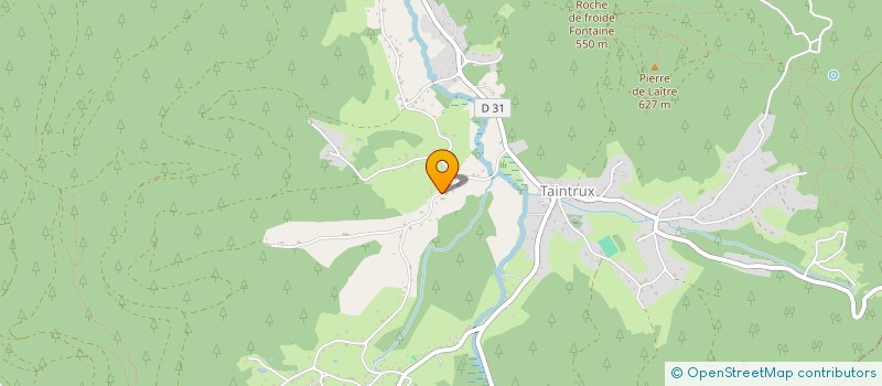 localisation de l'entreprise MONSIEUR FABRICE BORGNE  TAINTRUX