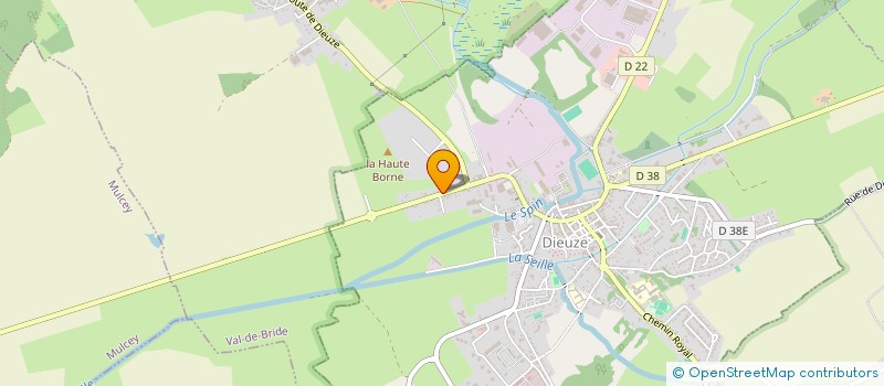 localisation de l'entreprise MONSIEUR FABRICE BOUBAKER  DIEUZE