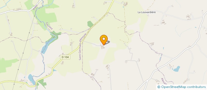 localisation de l'entreprise MONSIEUR FABRICE BOUCHET  ALEXAIN