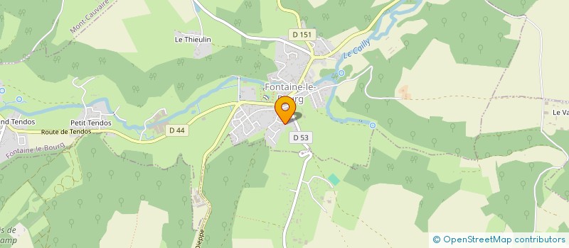 localisation de l'entreprise MONSIEUR FABRICE BOUCOURT  FONTAINE-LE-BOURG