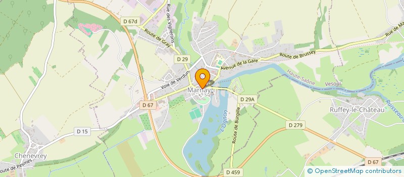localisation de l'entreprise MONSIEUR FABRICE BOUDINET à AVRIGNEY-VIREY