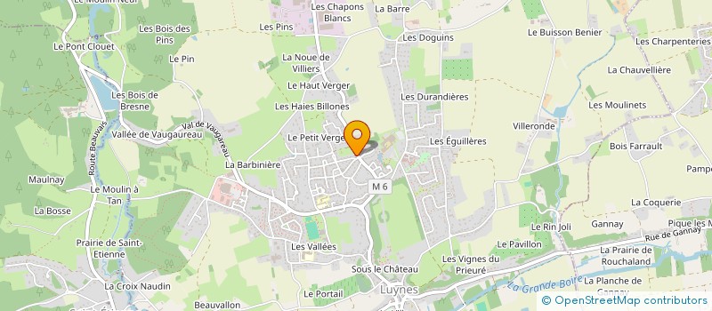 localisation de l'entreprise MONSIEUR FABRICE BOULME  LUYNES