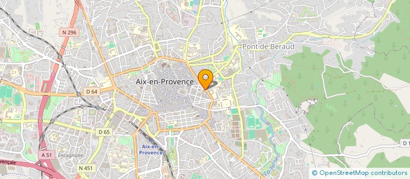 localisation de l'entreprise MONSIEUR FABRICE BOURDELEAU à AIX-EN-PROVENCE