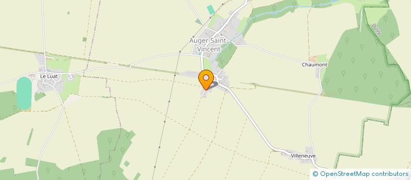 localisation de l'entreprise MONSIEUR FABRICE BOURGEOIS  AUGER-SAINT-VINCENT