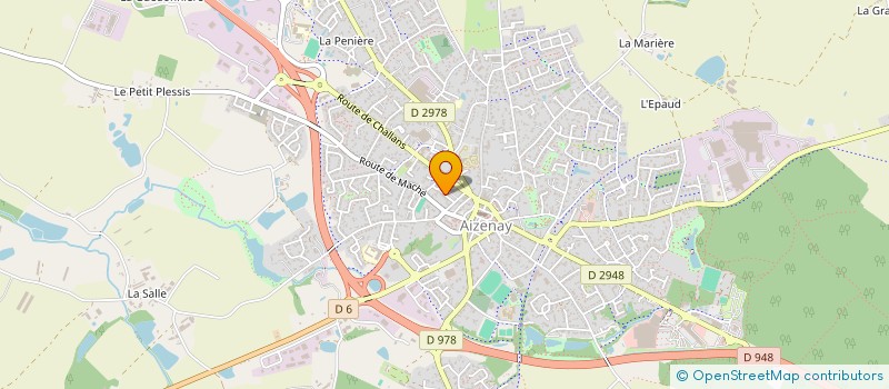 localisation de l'entreprise MONSIEUR FABRICE BOURON à AIZENAY