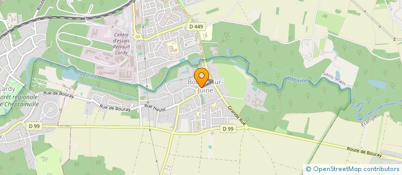 localisation de l'entreprise MONSIEUR FABRICE BOUSCARY  BOURAY-SUR-JUINE