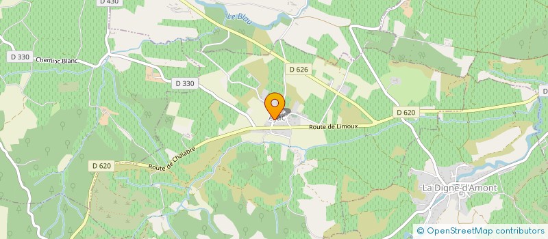 localisation de l'entreprise MONSIEUR FABRICE BOYER  AJAC