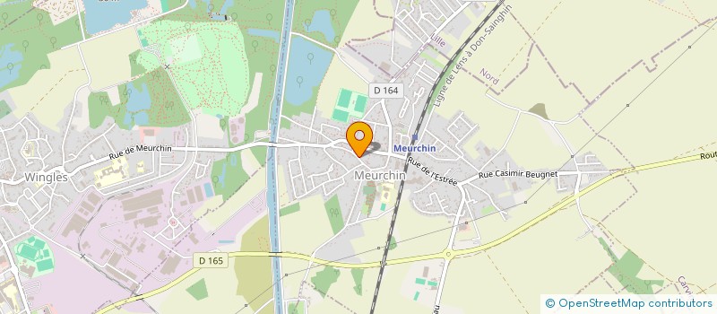 localisation de l'entreprise MONSIEUR FABRICE BRABANT  MEURCHIN