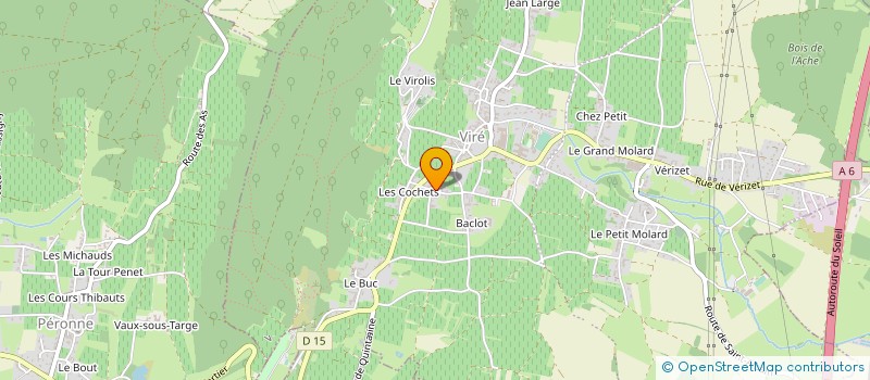localisation de l'entreprise MONSIEUR FABRICE BRAYARD à VIRE