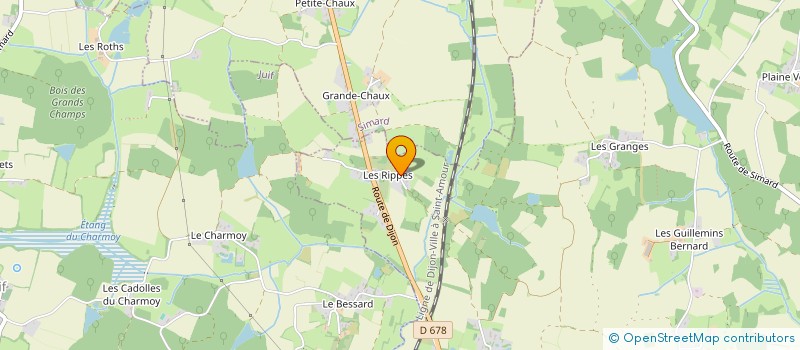 localisation de l'entreprise MONSIEUR FABRICE BRECHBUHL  SAINT-USUGE