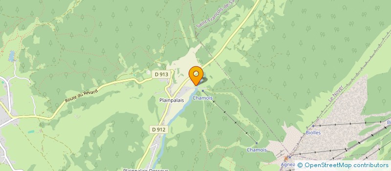 localisation de l'entreprise MONSIEUR FABRICE BRET  LES DESERTS