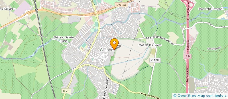 localisation de l'entreprise MONSIEUR FABRICE BRETEL à CANOHES