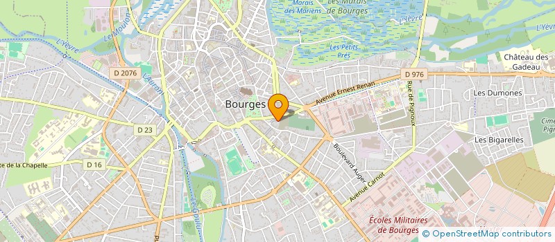 localisation de l'entreprise MONSIEUR FABRICE BRETOULEIX  BOURGES