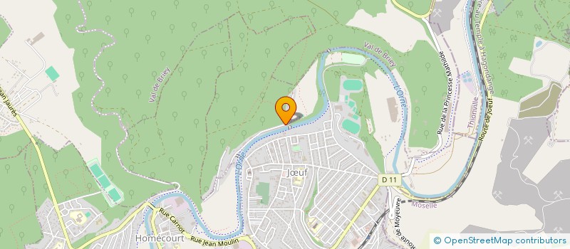 localisation de l'entreprise MONSIEUR FABRICE BRULIN  JUF