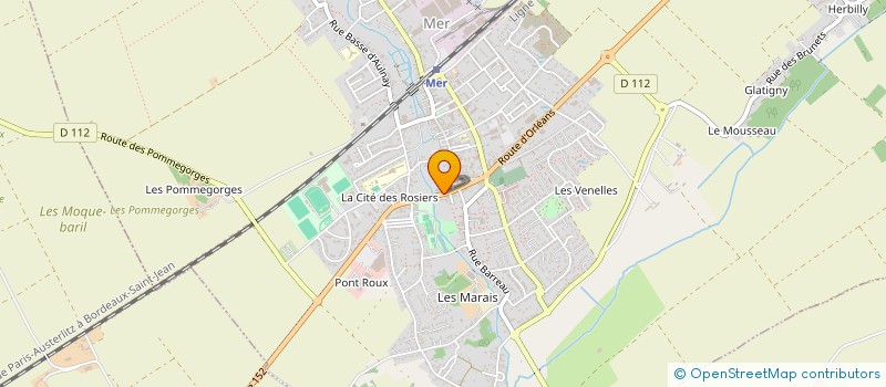 localisation de l'entreprise MONSIEUR FABRICE BRUNET  MER