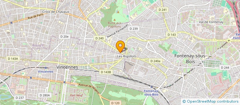 localisation de l'entreprise MONSIEUR FABRICE BRUNET à FONTENAY-SOUS-BOIS