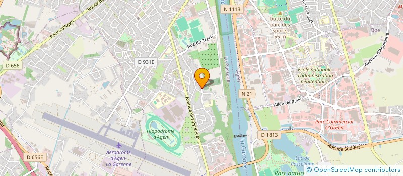 localisation de l'entreprise MONSIEUR FABRICE BULTEEL  LE PASSAGE