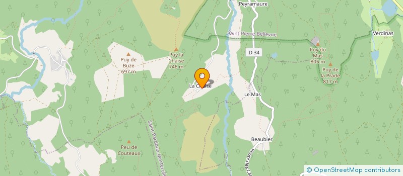 localisation de l'entreprise MONSIEUR FABRICE BURILLON  SAINT-PARDOUX-MORTEROLLES