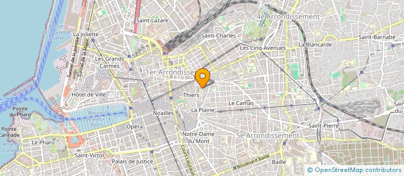localisation de l'entreprise MONSIEUR FABRICE BUZARE à MARSEILLE