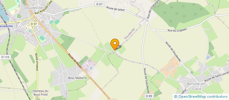 localisation de l'entreprise MONSIEUR FABRICE CABOT à DOUDEVILLE