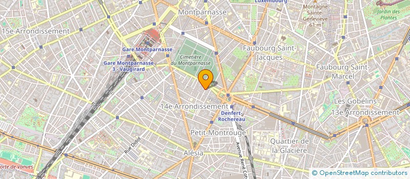 localisation de l'entreprise MONSIEUR FABRICE CADOT à PARIS