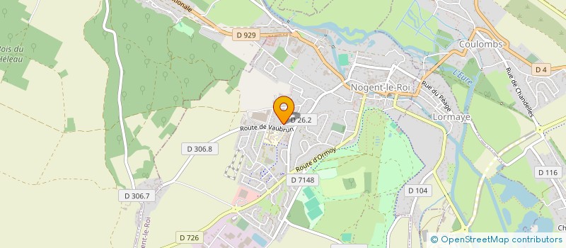 localisation de l'entreprise MONSIEUR FABRICE CADOUDAL à NOGENT-LE-ROI
