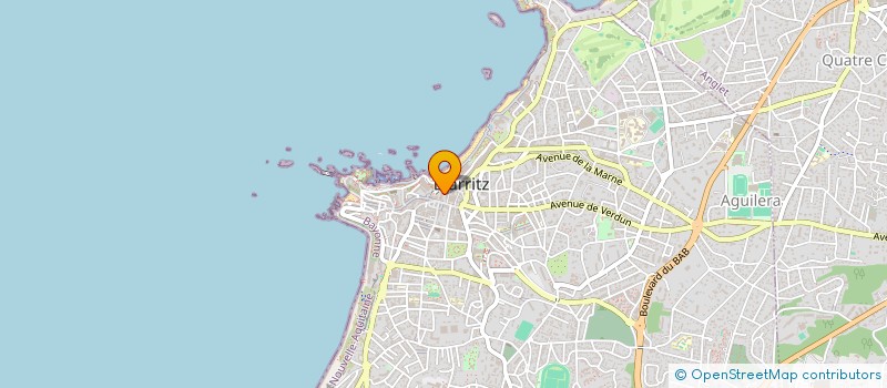 localisation de l'entreprise MONSIEUR FABRICE CALLETTI à BIARRITZ