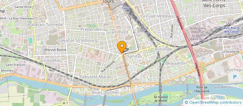 localisation de l'entreprise MONSIEUR FABRICE CAMARA  TOURS