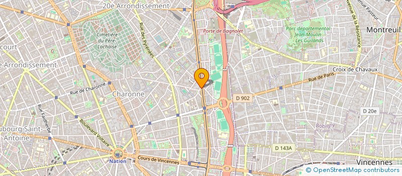 localisation de l'entreprise MONSIEUR FABRICE CAMUS  PARIS