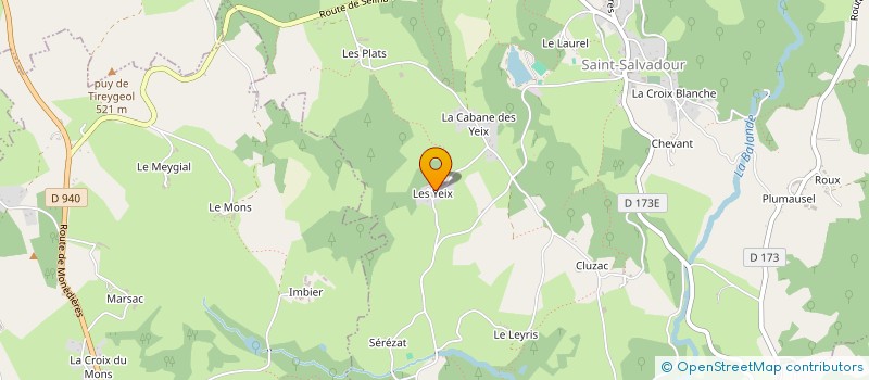 localisation de l'entreprise MONSIEUR FABRICE CAPY  SAINT-SALVADOUR