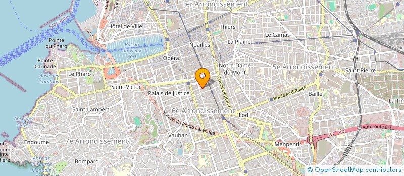 localisation de l'entreprise MONSIEUR FABRICE CARAVA  MARSEILLE