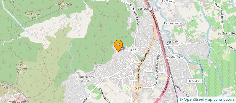 localisation de l'entreprise MONSIEUR FABRICE CARBONI à LA FARLEDE