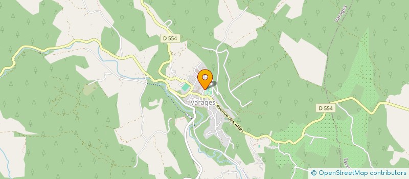 localisation de l'entreprise MONSIEUR FABRICE CARLES  VARAGES