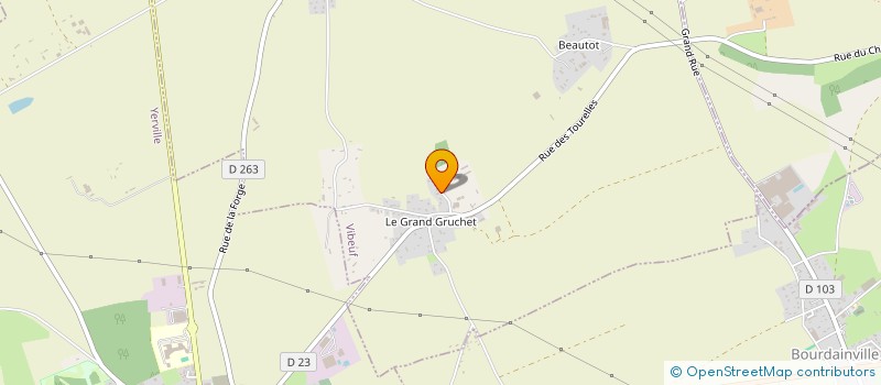 localisation de l'entreprise MONSIEUR FABRICE CARON  VIBEUF