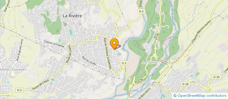 localisation de l'entreprise MONSIEUR FABRICE CARPENTIER à SAINT-LOUIS