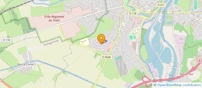 localisation de l'entreprise MONSIEUR FABRICE CARRENO  TOUL