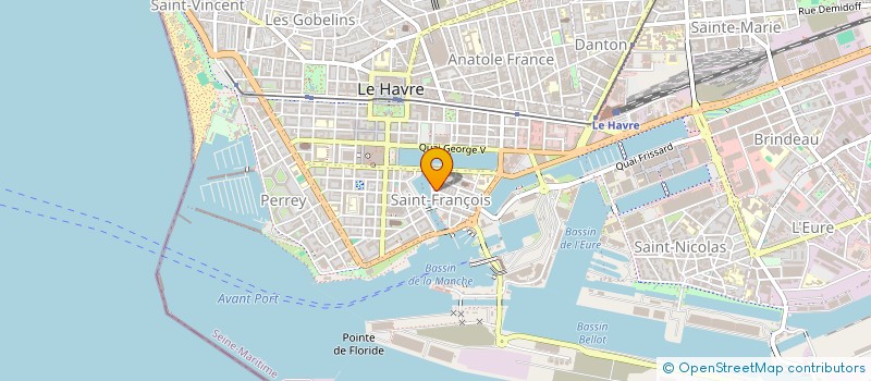 localisation de l'entreprise MONSIEUR FABRICE CARRIE à LE HAVRE