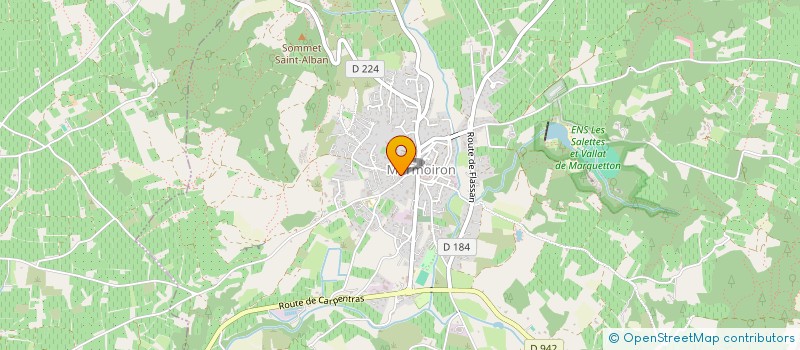 localisation de l'entreprise MONSIEUR FABRICE CARRIQUE à MORMOIRON