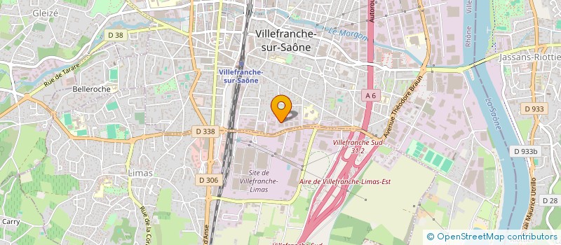 localisation de l'entreprise MONSIEUR FABRICE CARRON-FOURT  VILLEFRANCHE-SUR-SAONE
