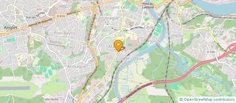 localisation de l'entreprise MONSIEUR FABRICE CAUCHI à BAYONNE