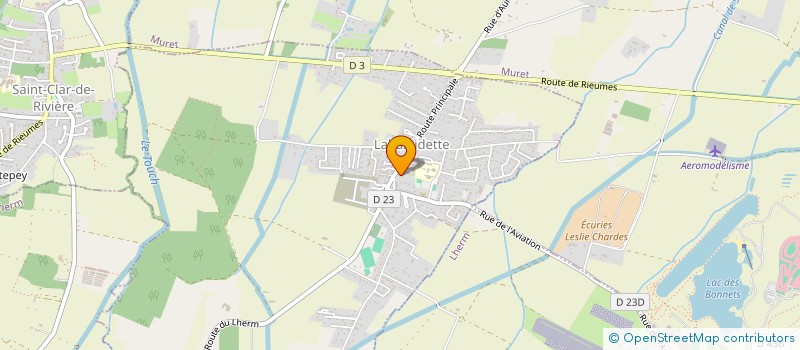 localisation de l'entreprise MONSIEUR FABRICE CAZAUX  LABASTIDETTE