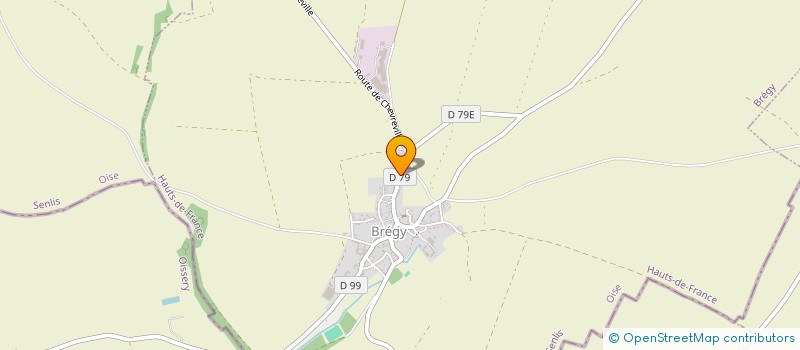 localisation de l'entreprise MONSIEUR FABRICE CERCEAU  BREGY